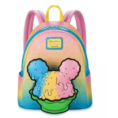 Disney Parks Mickey Mouse Shaved Ice Loungefly Mini Backpack Disney Eats New