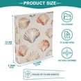 thumbnail image 3 of FORMRS 3 Ring Binder 1.5 inch with Pockets Set of 2 Clip Board 200 Sheets Capacity, Purple Seashell, 3 of 8