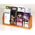 thumbnail image 1 of Scranton & Co 8 Pocket Brochure Display in Medium Oak, 1 of 1