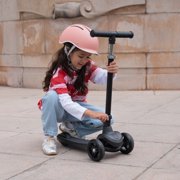 Jetson Orbit Trio 3-Wheel Light-Up Kick Scooter, Black