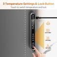 thumbnail image 4 of Food Warming Mat, Full Surface Heating Silicone Electric Warming Tray with 3 Level Temperature Settings, Auto Shut-Off, Foldable Roll Up Food Warmer for Parties Buffets, Gatherings, 4 of 4
