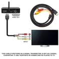 thumbnail image 3 of Cable HDMI a RCA 1080p 5ft/1.5m Peihuai trade, 3 of 5