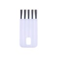 thumbnail image 1 of Billuyoard Cepillo de limpieza de tazas Antideslizante Ranura de mano Cepillos de ranura Teclado Cuelgue Manual Cuenco Limpie el polvo Herramienta de Suministros de limpieza para el hogar Blanco Billuyoard HA061289-01, 1 of 6