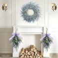 thumbnail image 4 of Inerposs Christmas Wreath, Upside Down Tree Decoration, Indoor Hanging Scene Arrangement, Festive Wall Decor, Rattan Christmas Wreath for Front Door, 4 of 6