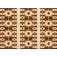 thumbnail image 1 of Ahgly Company Indoor Rectangle Patterned Mahogany Brown Area Rugs, 8' x 10', 1 of 6