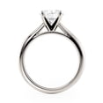 thumbnail image 3 of IGI Certified 1 Carat Lab Grown Diamond Round Solitaire Ring in 14k White Gold (G, VS2, cttw) 4-Prong Size 10 by Yadav, 3 of 4