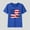 Blue, variant on Generic Kids Boys Girls American Flag T Shirts Basic Crewneck Graphic Tees Short Sleeve Casual Summer Tops for 2-15 Years