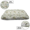 thumbnail image 3 of Vintage Pet Bed, Garden Art Nature Theme with Herbs and Flowers Colorful Spring Season Elements, Chew Resistant Pad for Dogs and Cats Cushion with Removable Cover, 24" x 39", Multicolor, by Ambesonne, 3 of 4