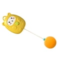 thumbnail image 2 of Ensemble de Tennis de Table Suspendu pour Enfants Intérieur Mignon Entraîneur de Tennis de Table Portable Jouet de Ping-Pong Suspendu Interaction Parent-Enfant Jaune, 2 of 6