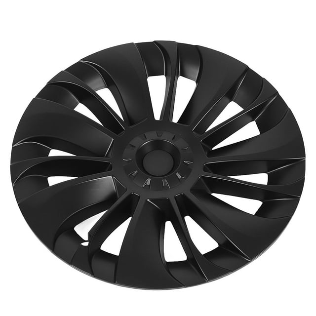 4PCS Model Y Wheel Cover, 19 Inch Hubcap Wheel Hub , Low Wind Resistance Cover, Replacement Hubcaps Exterior Accessories Performance Upgrade for Model Y 2021 to 2023