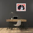 thumbnail image 3 of Dean Russo Collection 18x15 White Modern Wood Framed Museum Art Print Titled - King Charles, 3 of 4