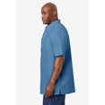 thumbnail image 3 of KingSize Men's Big & Tall Short-Sleeve Linen Shirt, 3 of 6