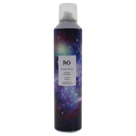 Outer Space Flexible Hairspray by R+Co for Unisex - 9.5 oz Hair Spray