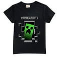 thumbnail image 1 of Boys Girls Minecraft Short Sleeve Tops T-shirts, 1 of 3