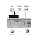 thumbnail image 5 of Gabinete Flotante Para Baño Con Lavamanos Y Llave OLIVIA, 5 of 6