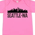 thumbnail image 4 of Inktastic Seattle Washington City Skyline Boys or Girls Baby Bodysuit, 4 of 5