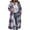 Purple, variant on UAMVSH Womens Long Jacket Long Sleeve Plaid Hooded Coats Fashion Casual Button Down Warm Winter Outwear with Pockets