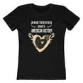 thumbnail image 2 of Juneteenth Tshirt Women Black History Shirt African Woman Juneteenth Shirts for Women Shirts, 2 of 6