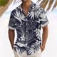 thumbnail image 2 of Hawaiian Shirt For Men, Men's Vintage Button Down Bowling Shirts Short Sleeve Summer Beach Shirt 2XL, 2 of 5