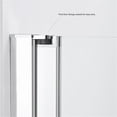 thumbnail image 6 of Vinnova 317131-HD-PC 31 x 55 in. Olivenza Hinged Frameless Tub Door, Polished Chrome, 6 of 7