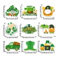 thumbnail image 5 of Tnobhg Door Sign St. Patrick's Day Ornament with Lanyard Creative Shape Classic Color Shamrock Hanging Pendant Wall Art Decor, 5 of 8