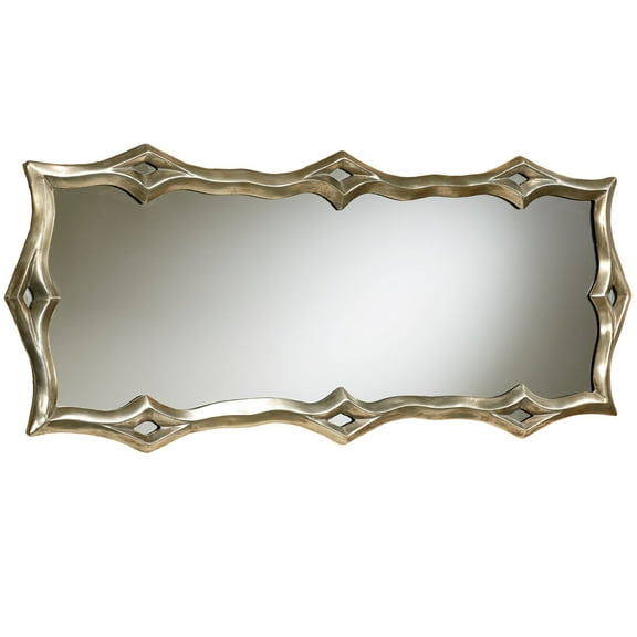 Vallerie Wall Mirror Platinum