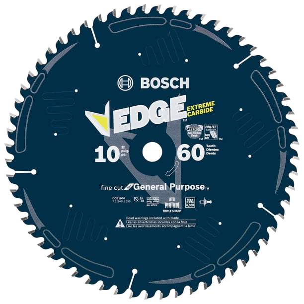 Hoja de sierra circular Bosch DCB1060 Daredevil 25,4 cm 60T