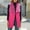 Hot Pink, variant on successthop Fleece Jackets for Women Black Tank Jacket No Hood Solid Warm Coats Tunic Thermal Outwear Fuzzy Sleeveless Winter Clothes Collar Jacket Soft Comfy Top