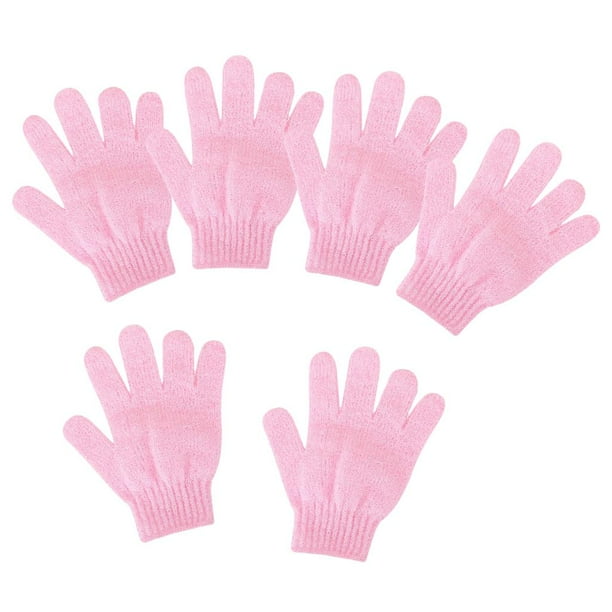 6 Pis Exfoliante Exfoliante Corporal Guantes De De SPA shamjiam Guantes de limpieza de baño