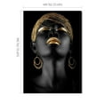 thumbnail image 1 of Pinturas En Lienzo Abstractas Pintura Sin Marco Decoración Del Hogar Mujer Negra Africana Impresión En Lienzo Arte De La Pared Pintura Abstracta Pinturas En Lienzo Para La ANGGREK Abstract Canvas Paintings, 1 of 7