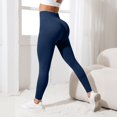 thumbnail image 6 of Women's Leggings Yoga Pants JIANLAI Womens High Waist Seamless Full‑Length Leggings With Side Pockets, High Stretch Tummy Control Workout Pants,Textured Knit Breathable Non‑See‑Through Yoga Leggings, 6 of 7