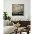thumbnail image 5 of Drsoum Vintage Landscape Canvas Wall Art 16x16in Natural Framed Retro Village Prints Modern Kitchen Bedroom Office Decor, 5 of 5