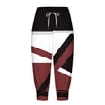 thumbnail image 4 of Mujeres Capri Pantalones Elástico Corbata Cintura Suelta Ajuste con Bolsillos, Casual Y Cómodo Pantalones de Cintura Elástica para las Mujeres, 4 of 6