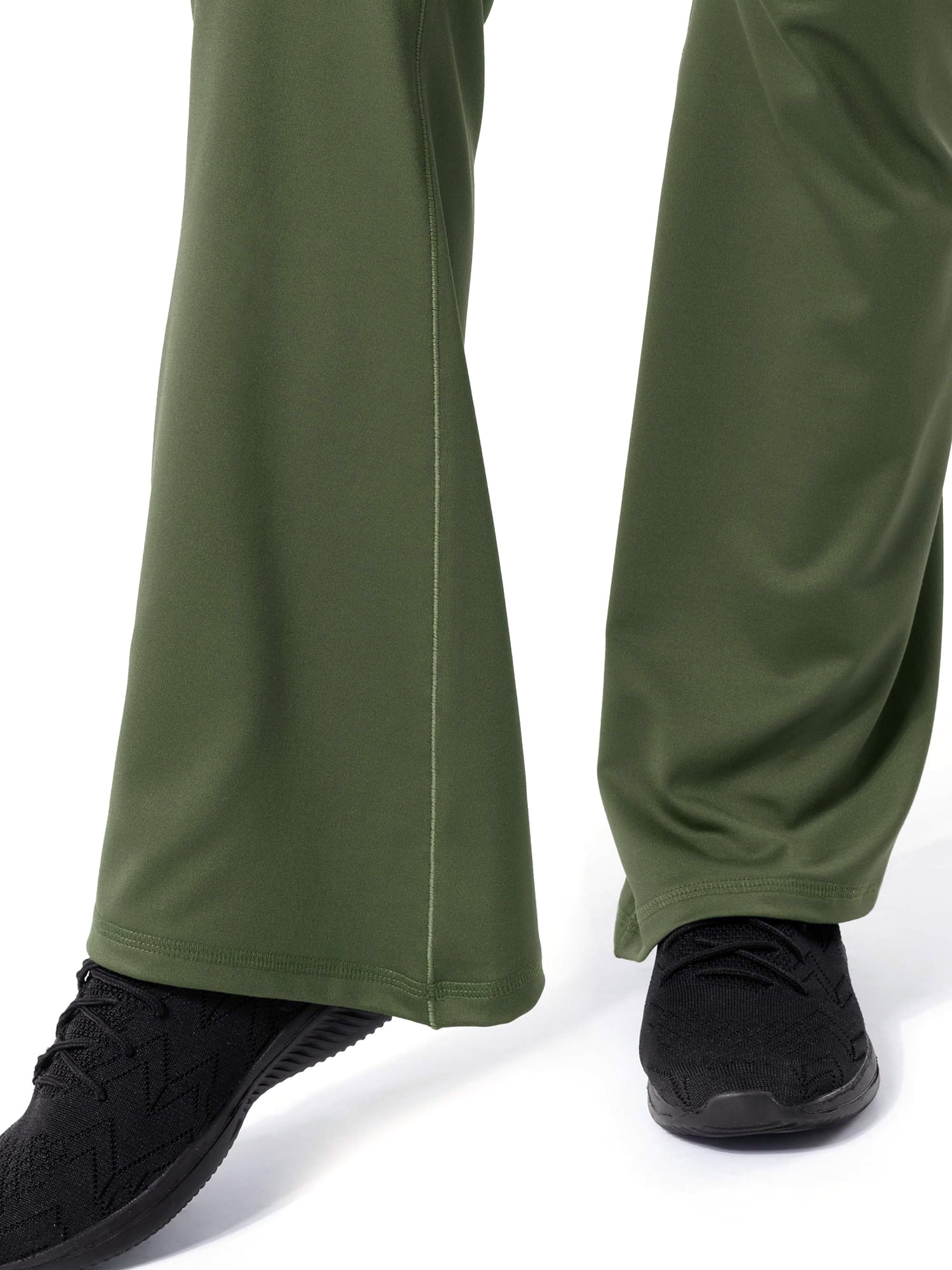 Athletic Works Women's Active Crossover Waist Flare Legging