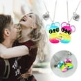 thumbnail image 2 of Trendy 2Pcs Paired BFF Heart Animal Necklace for Women Men Cute Fashion Koala Panda Pendant Necklace Friendship Jewelry Gift, 2 of 9