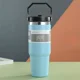 thumbnail image 5 of Vaso Térmico De 30oz Acero Inoxidable&nbsp;con Popote Y Asa, 5 of 7