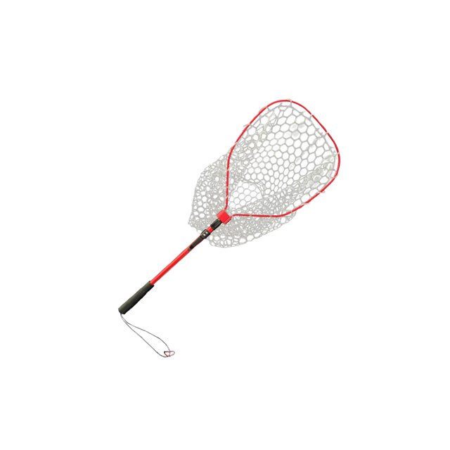 braveheart Filet de Pêche Extensible pour Araignées Papillon Minnow Bleu Rouge 94x35cm
