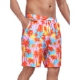 thumbnail image 3 of RELLECIGA Men’s Swim Trunks Causal Beach Shorts with Pockets Size XXXL, 3 of 11