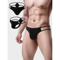 thumbnail image 1 of Men's Hollow Out Thong Underwear, 1 of 5