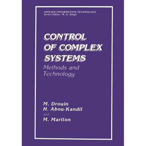 Pre-Owned Applied Information Technology Control of Complex Systems: Methods and Technology, (Paperback)