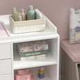thumbnail image 5 of OXYLIFE Baby Changing Table Dresser Nursery Chest with Storage-Infant & Toddler, 5 Drawers, White, 5 of 11