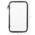 thumbnail image 7 of Pen+Gear Clear Zipper Case, Black Pencil Box, 7 of 7