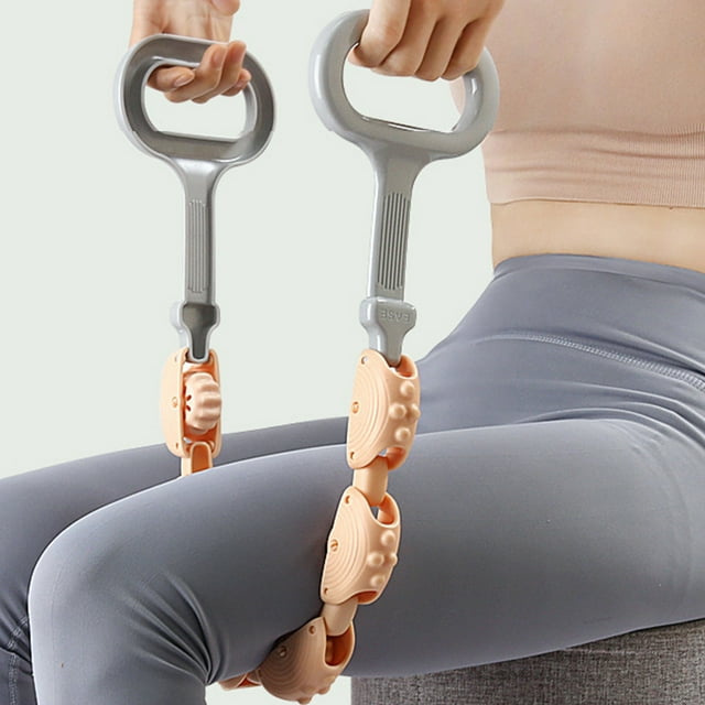 LJNYFDC Therapy Massage Tool Muscle Massage Tool Ergonomic Handle Length Adjustable Physical Therapy Body Sculpting Fascia Massager