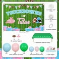 thumbnail image 6 of Touchdowns Or Tutus Gender Reveal Decorations - Touchdowns Or Tutus Backdrop With Balloon Arch Kit, Table Cloth, Cupcake Cake Toppers for Football Theme Gender Reveal Pregnant Announcement, 6 of 6