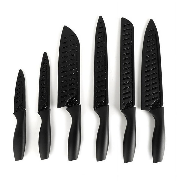 Cuchillos de Cocina de Acero Inoxidable Casa Litus con Funda 6 Piezas