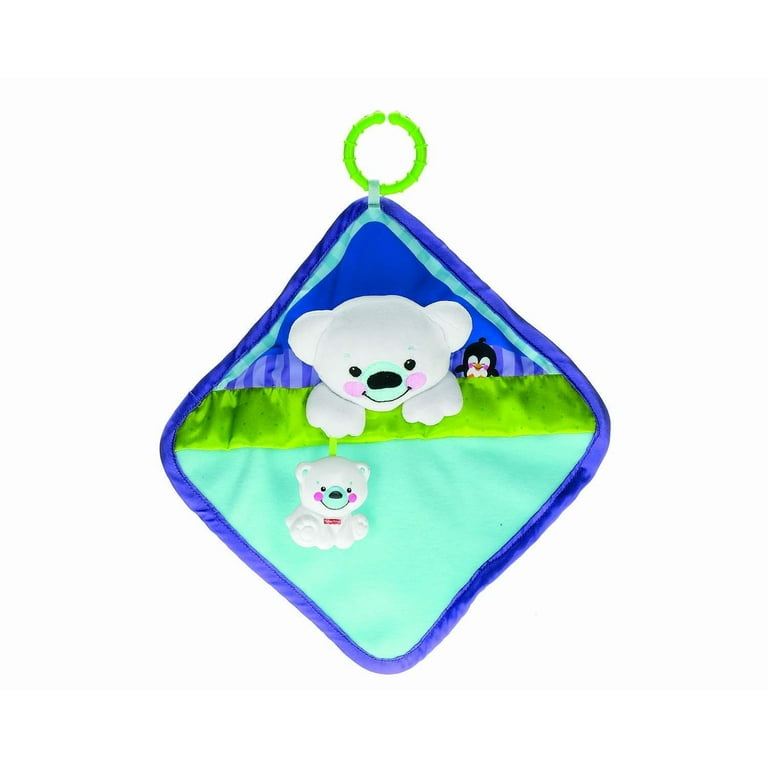 Fisher Price Snuggle Soothe Blankie Blanket with Teethable Friend
