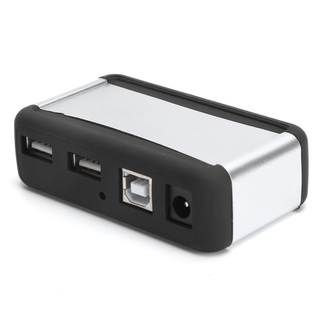USB Seven Port Hub, High Speed Extender with Power Supply, Stable Performance, Low Power Consumption, No Noise, Small and Portable, Safe and Reliable, Supports Charging Devices