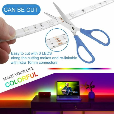 5M/10M RGB LED Strip Lights, Smart Home Alexa Wifi ...