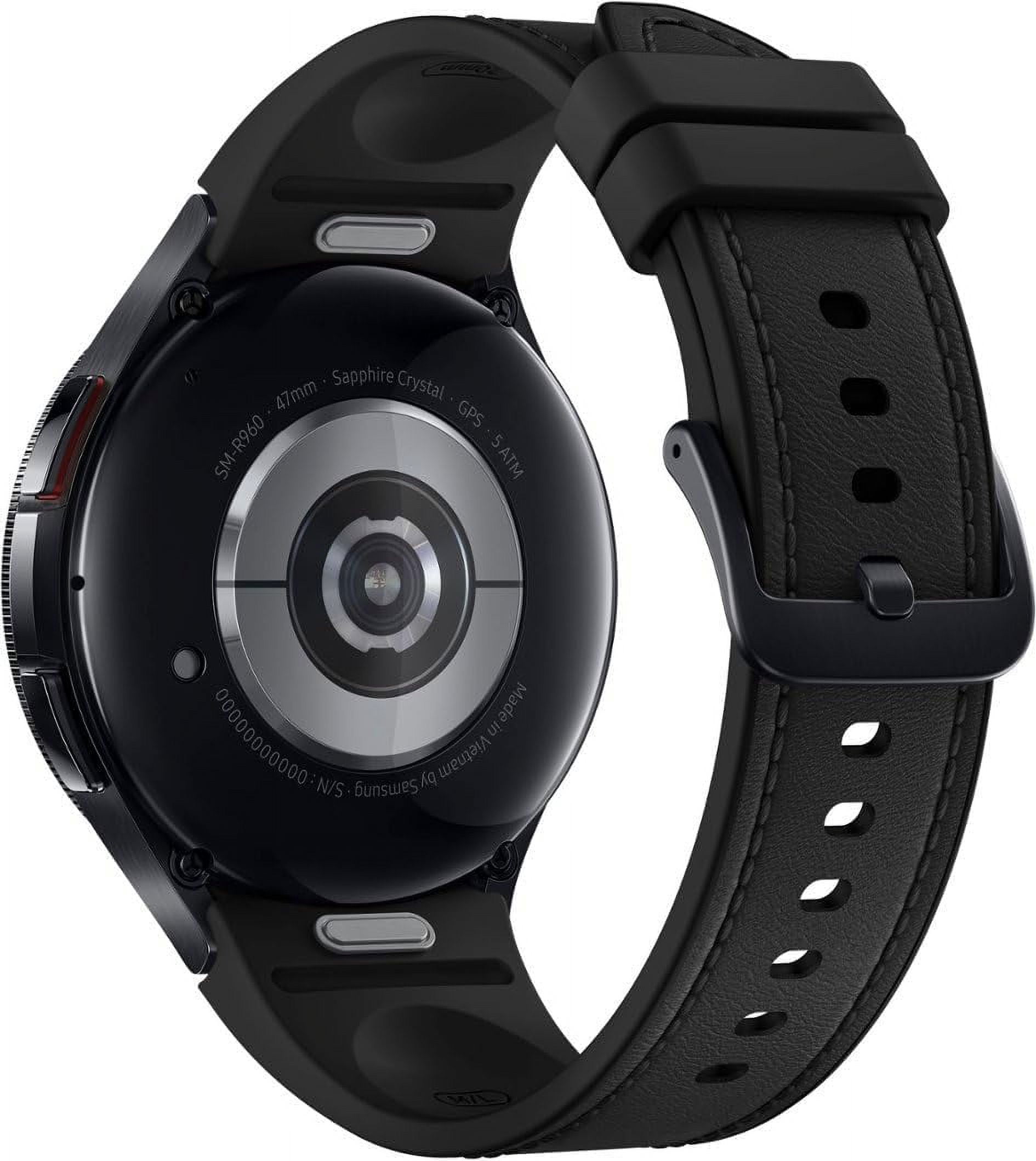 Samsung Galaxy Watch 6 Classic New Wearable, Bluetooth Fitness Tracker, 47mm, Black - Walmart.com Samsung Galaxy Watch 6 Classic New Wearable, Bluetooth Fitness Tracker, 47mm, Black - Walmart.com
