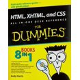 thumbnail image 1 of Pre-Owned HTML, XHTML, and CSS All-in-One Desk Reference For Dummies (Paperback) 0470186275 9780470186275, 1 of 1